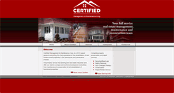 Desktop Screenshot of certifiedmgt.com